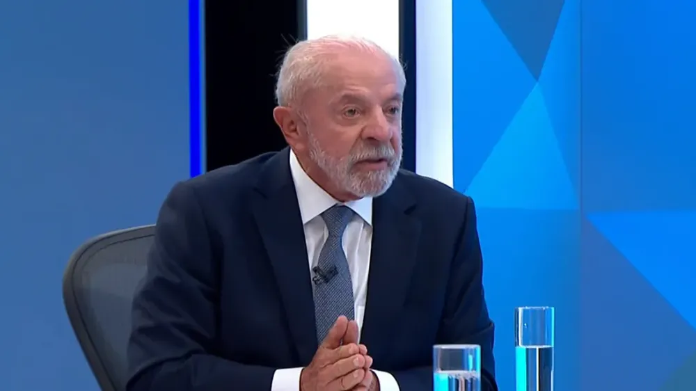 Lula na Globo • Reprodução